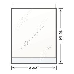 POLYESTER (Mylar) Photo Sleeve 8-3/